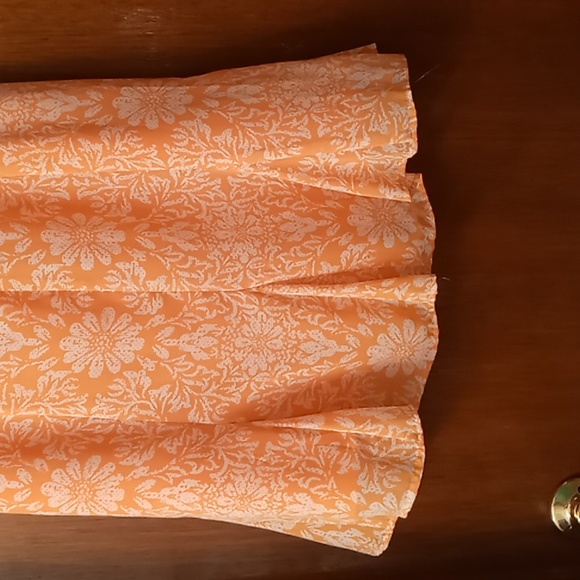 Jaclyn Smith Coral A-line Skirt size 6 - Picture 2 of 6